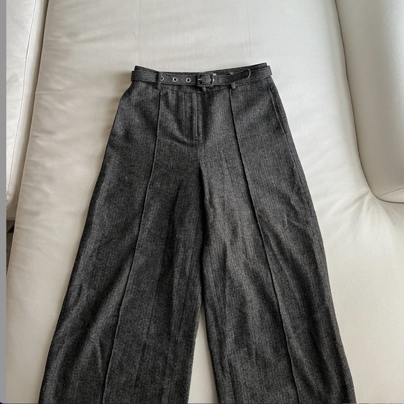 Wool Wide Leg Pant - Picture 3 of 5